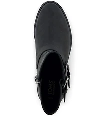 TOMS Ionie Nubuck Suede Moto Booties