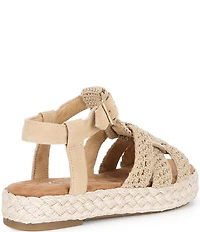 TOMS Jac Fisherman Woven Platform Sandals
