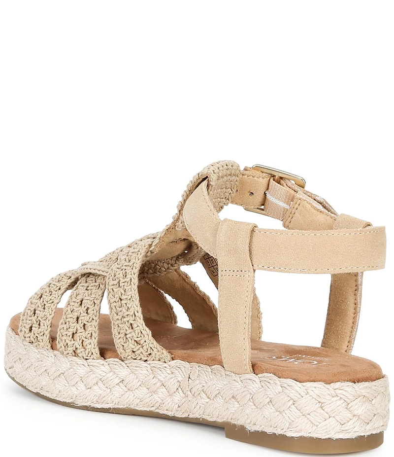 TOMS Jac Fisherman Woven Platform Sandals