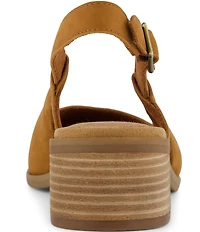 TOMS Jaclyn Nubuck Suede Slingback Pumps