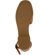 TOMS Jaclyn Suede Block Heel Fisherman Pumps