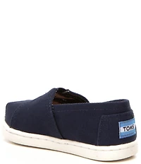 TOMS Kids' Classic Tiny Alpargata Hook-and-Loop Loafers (Infant)