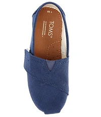 TOMS Kids' Classic Tiny Alpargata Hook-and-Loop Loafers (Infant)