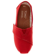 TOMS Kids' Classic Tiny Alpargata Hook-and-Loop Loafers (Infant)
