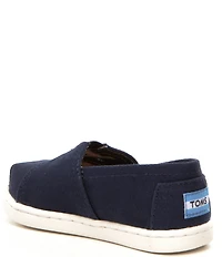 TOMS Kids' Classic Tiny Alpargata Hook-and-Loop Loafers (Toddler)