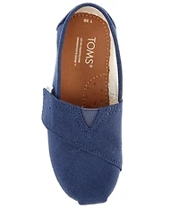 TOMS Kids' Classic Tiny Alpargata Hook-and-Loop Loafers (Toddler)