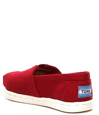 TOMS Kids' Classic Tiny Alpargata Hook-and-Loop Loafers (Toddler)