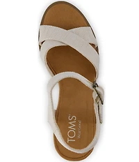 TOMS Majorca Ankle Wrap Block Heel Sandals