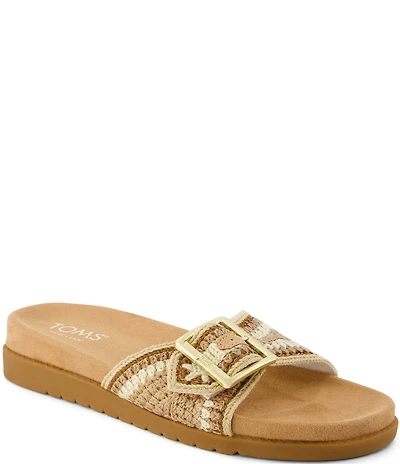 TOMS Marin Crochet Slide Sandals