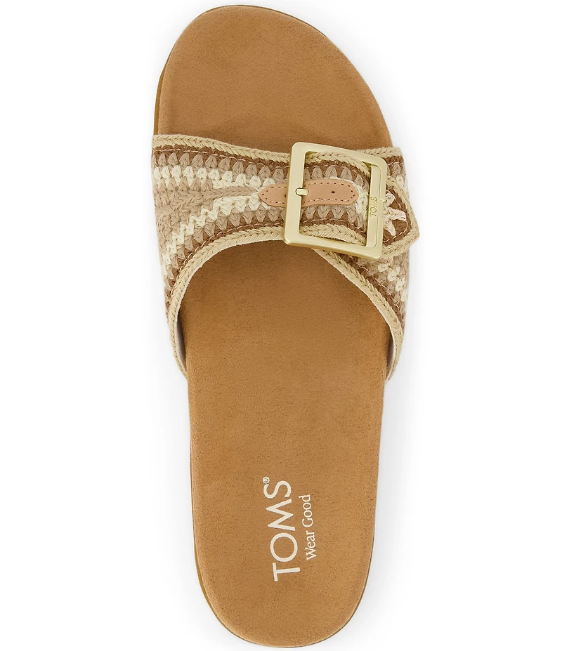 TOMS Marin Crochet Slide Sandals