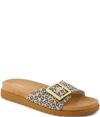 TOMS Marin Leopard Print Slide Sandals