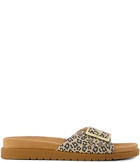 TOMS Marin Leopard Print Slide Sandals