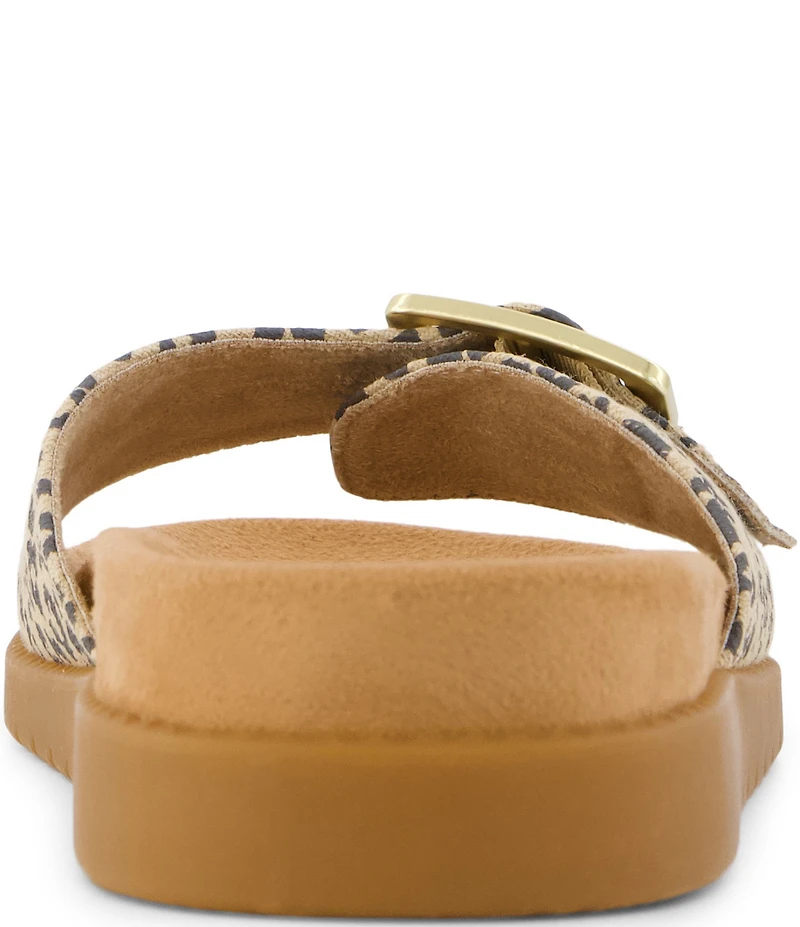 TOMS Marin Leopard Print Slide Sandals