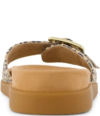 TOMS Marin Leopard Print Slide Sandals