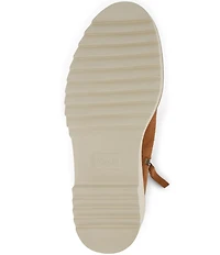 TOMS Maude Suede Faux Fur Trim Booties