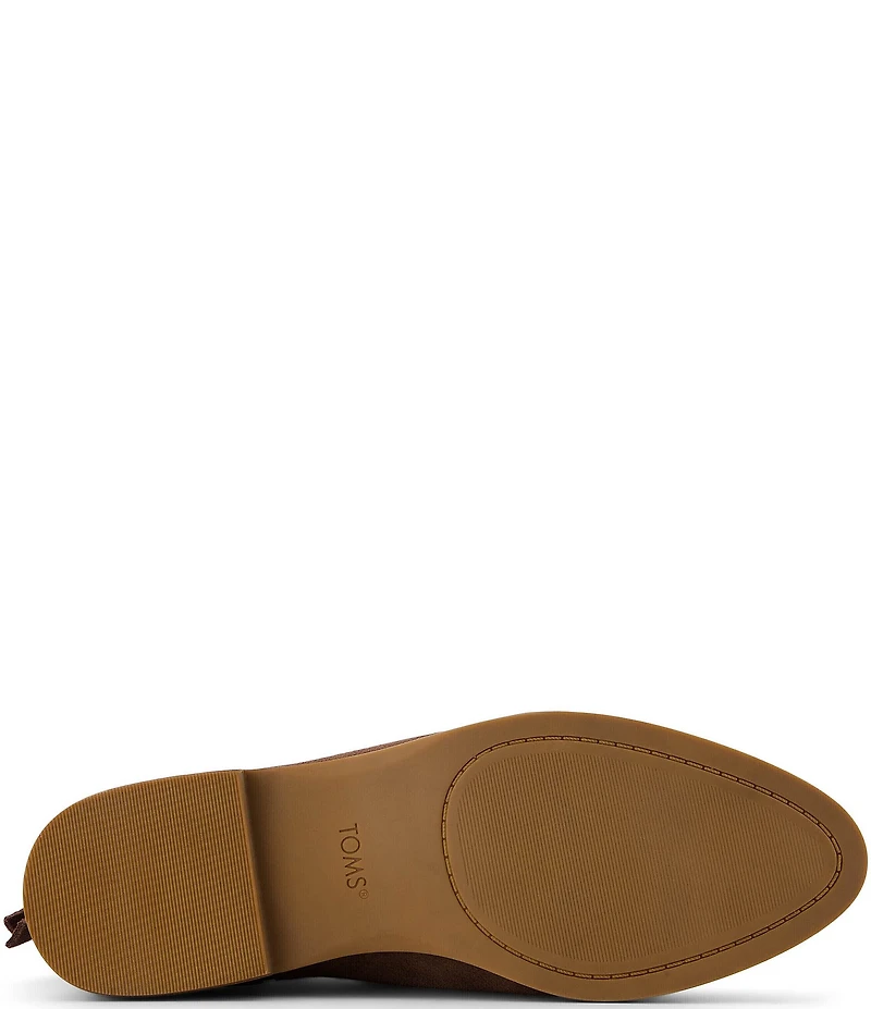 TOMS Rylie Suede Ankle Booties