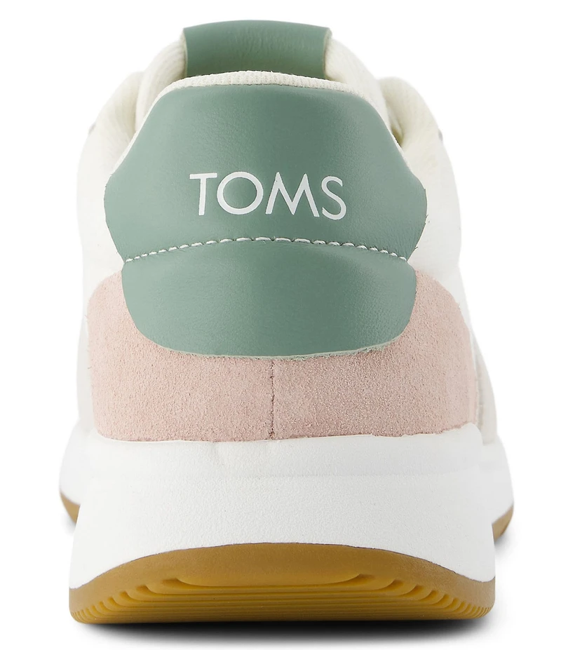 TOMS Women's TRVL LITE Retro Suede and Twill Sneakers