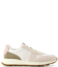 TOMS Women's TRVL LITE Retro Suede and Twill Sneakers