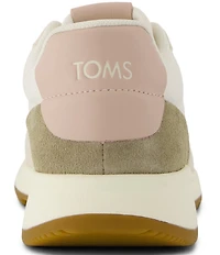 TOMS Women's TRVL LITE Retro Suede and Twill Sneakers