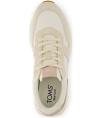 TOMS Women's TRVL LITE Retro Suede and Twill Sneakers