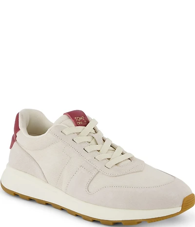 TOMS Women's TRVL LITE Retro Suede Twill Sneakers
