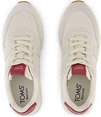 TOMS Women's TRVL LITE Retro Suede Twill Sneakers