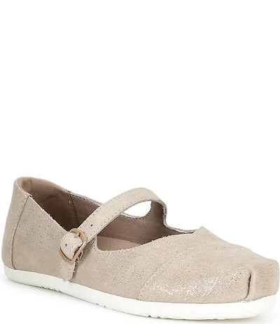 TOMS Women's Alpargata Mary Jane Ballet Flats