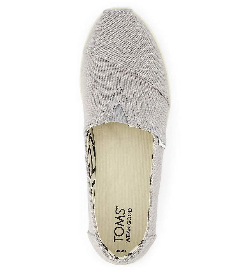 TOMS Women's Alpargata Plus Canvas Slip On Loafers