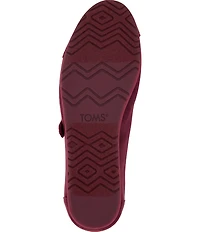 TOMS Women's Alpargata Velvet Mary Jane Flats