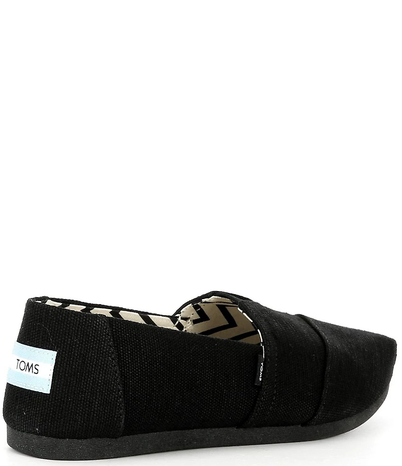 TOMS Women's Classic Alpargata Heritage Canvas Slip On Loafers