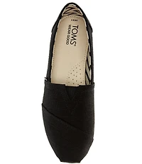 TOMS Women's Classic Alpargata Heritage Canvas Slip On Loafers