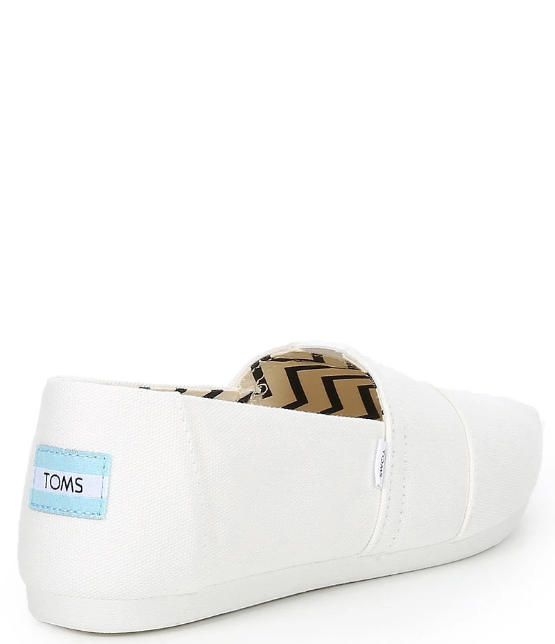 TOMS Women's Classic Alpargata Heritage Canvas Slip On Loafers
