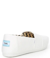 TOMS Women's Classic Alpargata Heritage Canvas Slip On Loafers