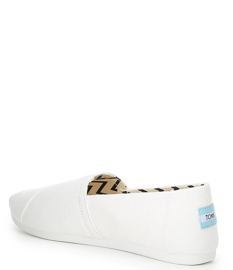 TOMS Women's Classic Alpargata Heritage Canvas Slip On Loafers