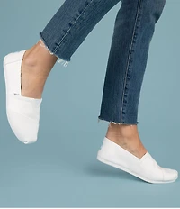 TOMS Women's Classic Alpargata Heritage Canvas Slip On Loafers