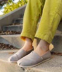 TOMS Women's Classic Alpargata Heritage Canvas Slip On Loafers