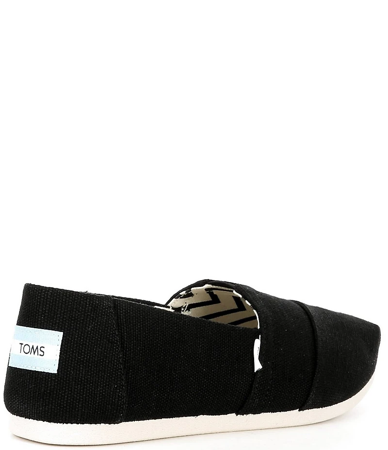 TOMS Women's Classic Alpargata Heritage Canvas Slip On Loafers