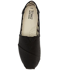 TOMS Women's Classic Alpargata Heritage Canvas Slip On Loafers