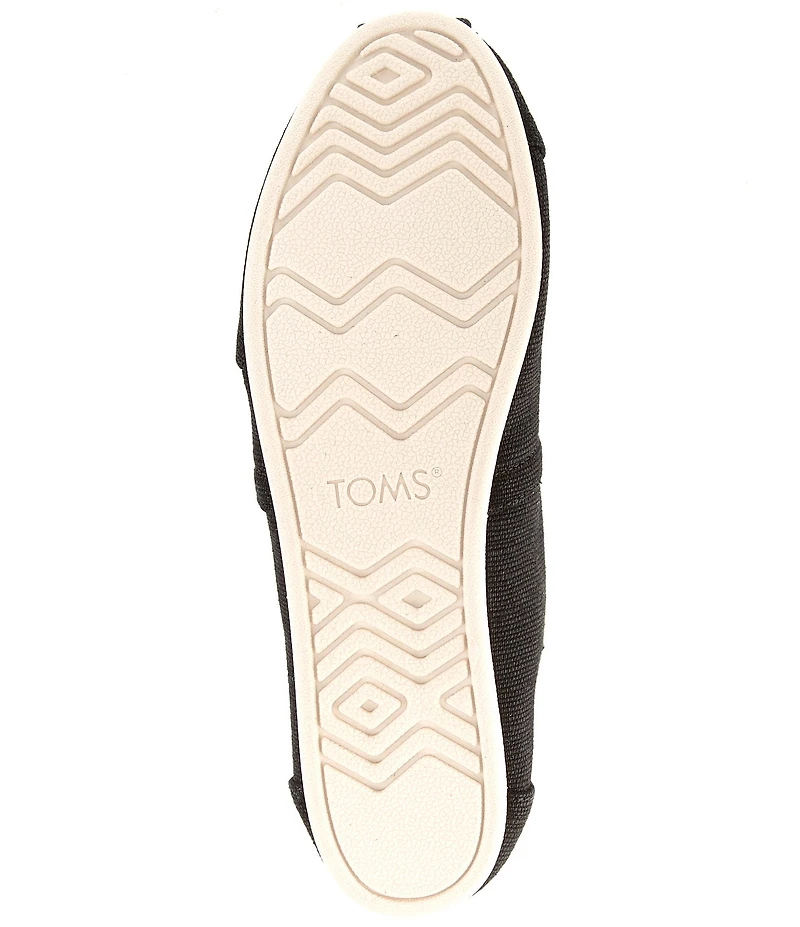 TOMS Women's Classic Alpargata Heritage Canvas Slip On Loafers