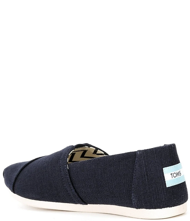 TOMS Women's Classic Alpargata Heritage Canvas Slip On Loafers