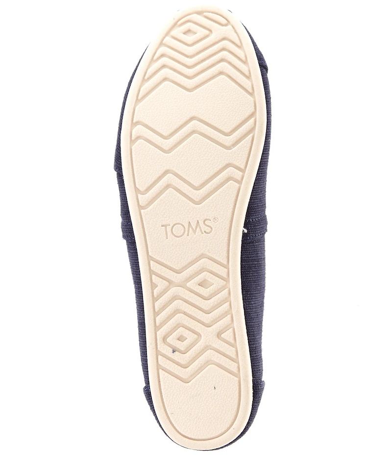 TOMS Women's Classic Alpargata Heritage Canvas Slip On Loafers
