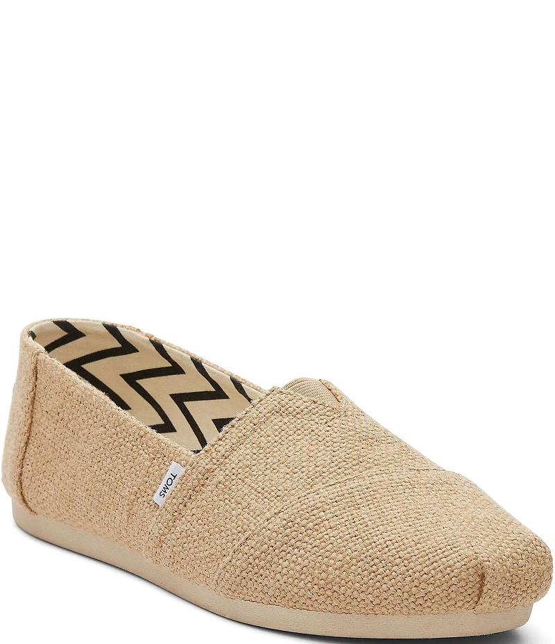 TOMS Women's Classic Alpargata Heritage Canvas Slip On Loafers