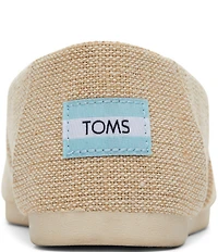 TOMS Women's Classic Alpargata Heritage Canvas Slip On Loafers