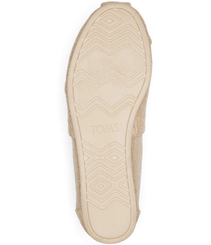 TOMS Women's Classic Alpargata Heritage Canvas Slip On Loafers