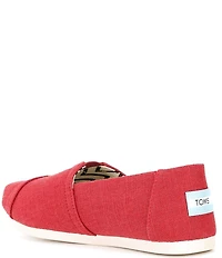 TOMS Women's Classic Alpargata Heritage Canvas Slip On Loafers