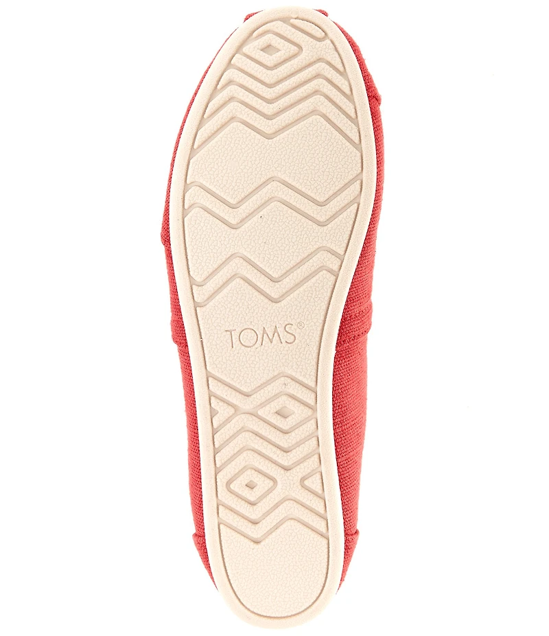 TOMS Women's Classic Alpargata Heritage Canvas Slip On Loafers