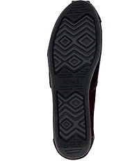 TOMS Women's Classic Alpargata Velvet Cloudbound Slip On Loafers