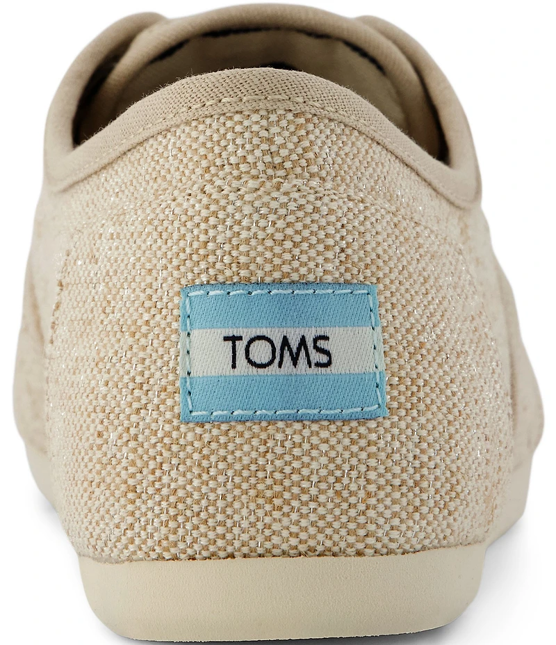 TOMS Women's Cordones Plus Sparkle Slip On Sneakers
