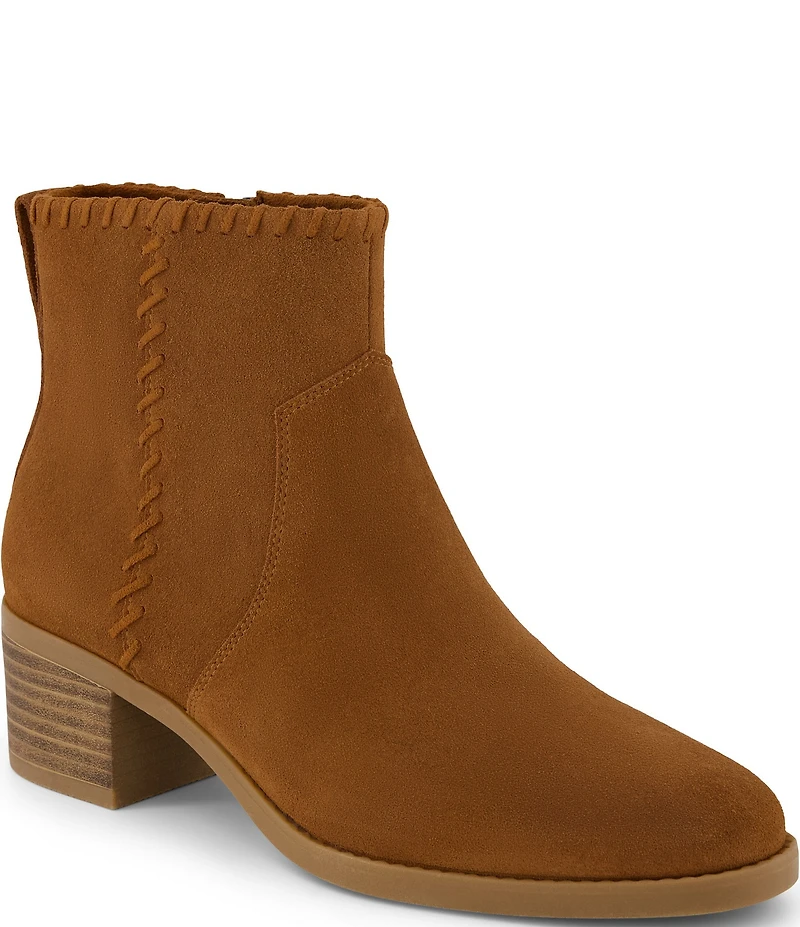 TOMS Women's Delilah Water Repellent Suede Booties