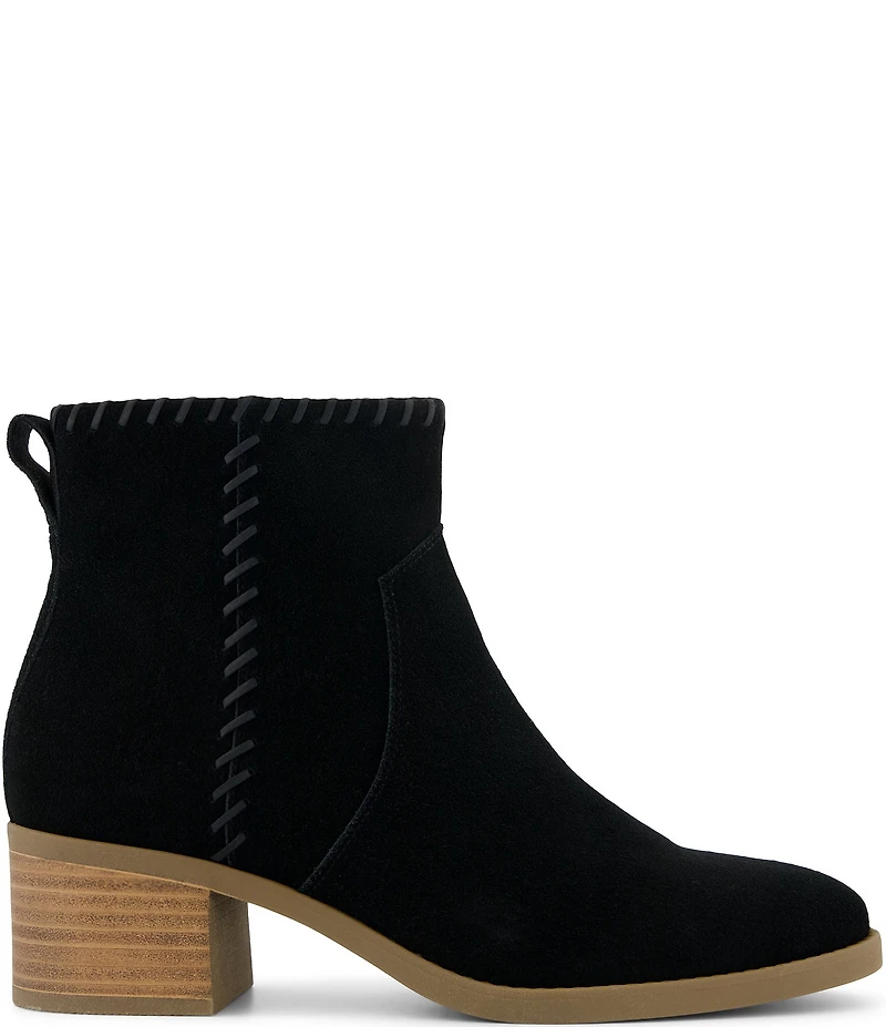 TOMS Women's Delilah Water Repellent Suede Booties